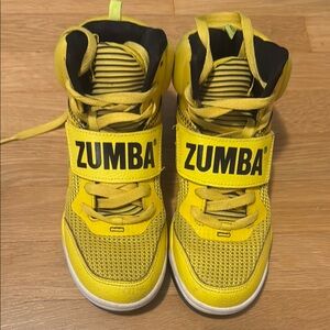 Zumba Fitness Kids Bright Yellow Sneakers